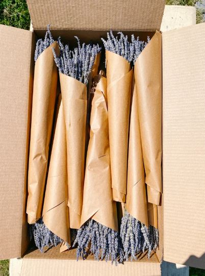 Lavender Bundle, Bunch - Organic Hand-Grown; Hand-Packed